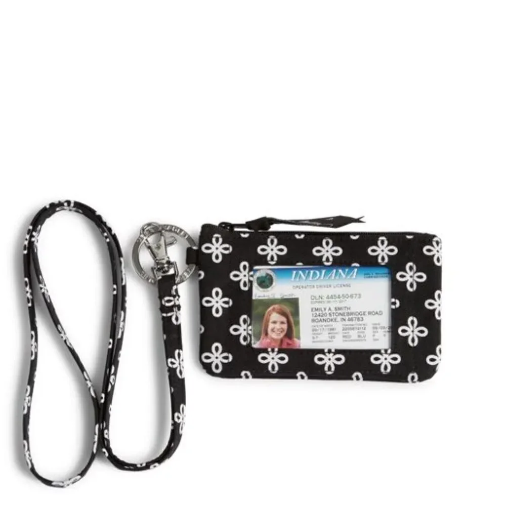 Oklahoma State card holder Lanyard Vera Bradley